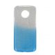 Púzdro SHINING CASE pre LENOVO MOTO E5 PLUS - modro transparentné