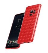 Púzdro BASEUS WEAVING CASE pre SAMSUNG GALAXY S9+ (G965F) - červené