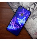 Púzdro SILIKÓNOVÉ SLIM CASE ART pre HUAWEI P8 LITE(2017)/P9 LITE (2017) - motýľe