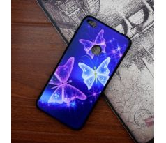 Púzdro SILIKÓNOVÉ SLIM CASE ART pre HUAWEI P8 LITE(2017)/P9 LITE (2017) - motýľe