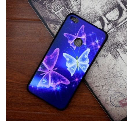 Púzdro SILIKÓNOVÉ SLIM CASE ART pre HUAWEI P8 LITE(2017)/P9 LITE (2017) - motýľe