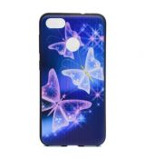 Púzdro SILIKÓNOVÉ SLIM CASE ART pre HUAWEI P9 LITE MINI - motýľe