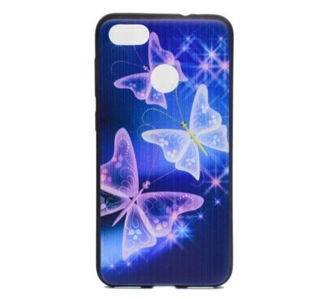 Púzdro SILIKÓNOVÉ SLIM CASE ART pre HUAWEI P9 LITE MINI - motýľe