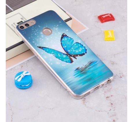 Púzdro SILIKÓNOVÉ SLIM CASE ART pre HUAWEI P SMART - motýľ