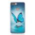Púzdro SILIKÓNOVÉ SLIM CASE ART pre HUAWEI P SMART - motýľ