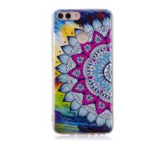 Púzdro SILIKÓNOVÉ SLIM CASE ART pre HUAWEI P SMART - mandala