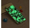 Púzdro SILIKÓNOVÉ SLIM CASE ART pre HUAWEI P SMART - skulls