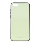 Púzdro GLASS CASE pre HUAWEI Y6 (2018) - limetkové