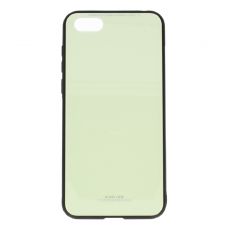 Púzdro GLASS CASE pre HUAWEI Y6 (2018) - limetkové