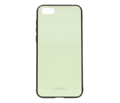 Púzdro GLASS CASE pre HUAWEI Y6 (2018) - limetkové