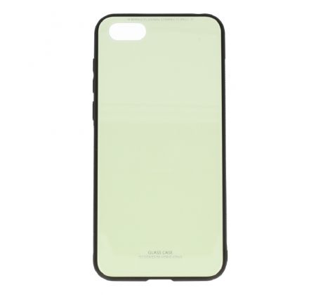 Púzdro GLASS CASE pre HUAWEI Y6 (2018) - limetkové