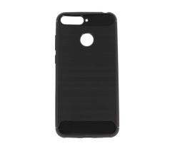 Púzdro FORCELL CARBON pre HUAWEI Y6 (2018) - čierne