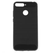 Púzdro CARBON CASE pre HUAWEI HONOR 7a - čierne
