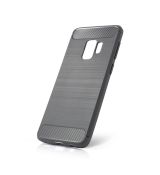 Púzdro CARBON CASE pre SAMSUNG GALAXY S9 (G960F) - šedé