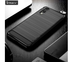 Púzdro (Zadný kryt) IPAKY CARBON CASE pre HUAWEI P20 LITE - čierne