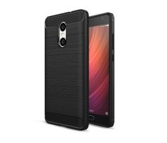 Púzdro CARBON CASE pre XIAOMI REDMI 5 PLUS - čierne