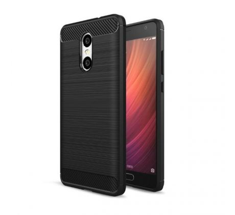 Púzdro CARBON CASE pre XIAOMI REDMI 5 PLUS - čierne