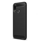 Púzdro CARBON CASE pre HUAWEI NOVA 3 - čierne