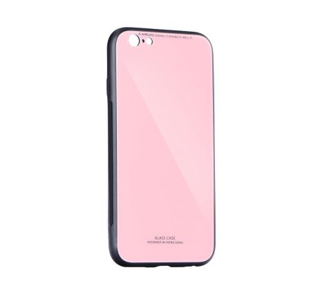 Púzdro GLASS CASE pre SAMSUNG GALAXY J8 (J800F) 2018 - ružové