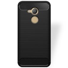 Púzdro CARBON CASE pre SONY XPERIA XA2 - čierne