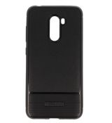 Púzdro RUGGED CARBON CASE pre XIAOMI POCOPHONE F1 - čierne