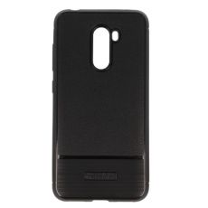 Púzdro RUGGED CARBON CASE pre XIAOMI POCOPHONE F1 - čierne