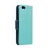 Púzdro knižkové diárové FANCY pre SONY XPERIA XZ2 MINI (XZ2 COMPACT) - mätovo modré