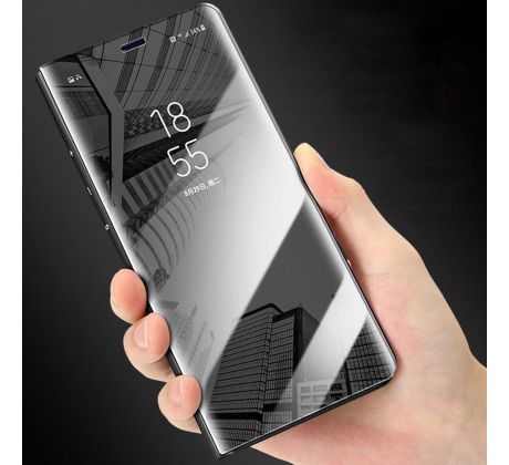 Knižkové púzdro CLEAR VIEW COVER pre XIAOMI POCOPHONE F1 - čierne