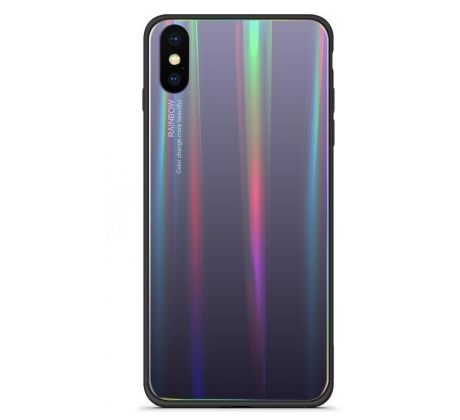 Púzdro RAINBOW GLASS CASE pre XIAOMI REDMI 6/6A - čierne