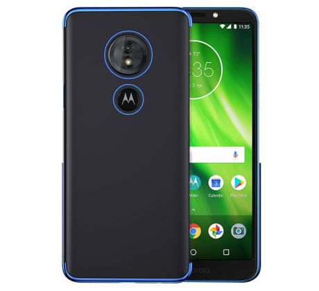 Púzdro ELEGANCE TPU CASE pre LENOVO MOTO G6 PLAY - modré