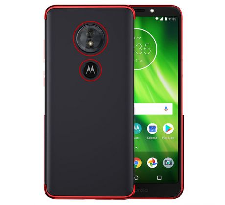 Púzdro ELEGANCE TPU CASE pre LENOVO MOTO G6 PLAY - červené