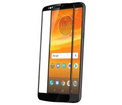 Tvrdené sklo 5D FULL COVER (full glue) 9H PRO (TG) pre LENOVO MOTO E5 PLUS - čierne