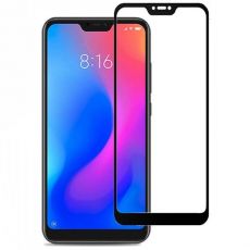 Tvrdené sklo 5D FULL COVER (full glue) 9H PRO (TG) pre XIAOMI Mi A2 LITE (REDMI 6 PRO) - čierne