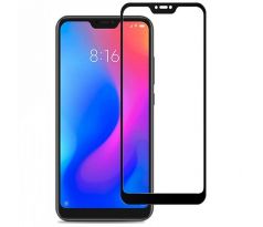 Tvrdené sklo 5D FULL COVER (full glue) 9H PRO (TG) pre XIAOMI Mi A2 LITE (REDMI 6 PRO) - čierne