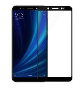 Tvrdené sklo 5D FULL COVER (full glue) 9H PRO (TG) pre XIAOMI Mi A2  - čierne