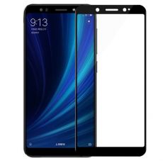 Tvrdené sklo 5D FULL COVER (full glue) 9H PRO (TG) pre XIAOMI Mi A2  - čierne