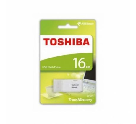 USB KLÚČ TOSHIIBA HAYABUSA 16GB USB 2.0 - biely