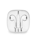 UNIVERZÁLNE STEREO SLÚCHADLÁ MEGA BASS HQ (handsfree) - biele (TYP C)