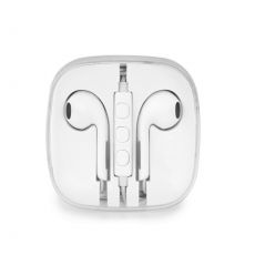 UNIVERZÁLNE STEREO SLÚCHADLÁ MEGA BASS HQ (handsfree) - biele (TYP C)