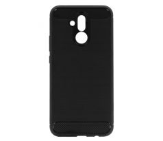 Púzdro CARBON CASE pre HUAWEI MATE 20 LITE - čierne