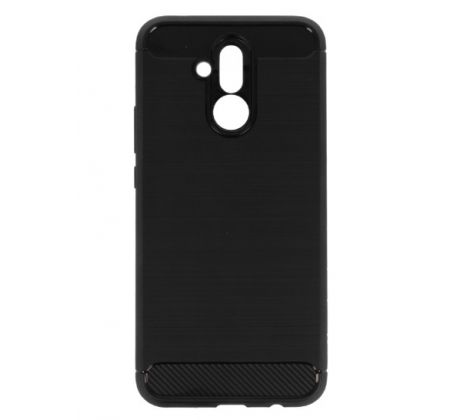 Púzdro CARBON CASE pre HUAWEI MATE 20 LITE - čierne