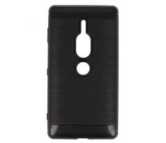 Púzdro CARBON CASE pre SONY XPERIA XZ2 PREMIUM - čierne