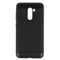 Púzdro CARBON CASE pre XIAOMI POCOPHONE F1 - čierne