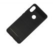 Púzdro CARBON CASE pre HTC U12 LIFE - čierne