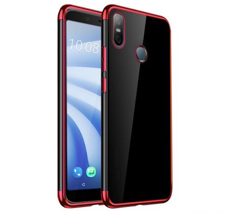 Púzdro ELEGANCE TPU CASE pre HTC U12 LIFE - červené