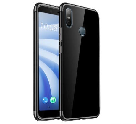 Púzdro ELEGANCE TPU CASE pre HTC U12 LIFE - čierne