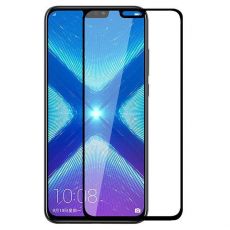 Tvrdené sklo 5D FULL COVER (full glue) 9H PRO (TG) pre HUAWEI HONOR 8X  - čierne