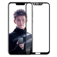 Tvrdené sklo 5D FULL COVER (full glue) 9H PRO (TG) pre HUAWEI HONOR PLAY - čierne
