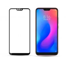 Tvrdené sklo 5D FULL COVER (full glue) 9H PRO (TG) pre XIAOMI REDMI NOTE 6 (NOTE 6 PRO) - čierne