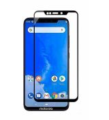 Tvrdené sklo 5D FULL COVER (full glue) 9H PRO (TG) pre MOTOROLA ONE POWER - čierne